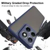 Phonesta AirFrost Back Cover hoesje voor Motorola Edge 70 Fusion - Mat Blauw 3