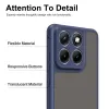 Phonesta AirFrost Back Cover hoesje voor Motorola Edge 70 Fusion - Mat Blauw 6