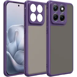 Phonesta AirFrost Back Cover hoesje voor Motorola Edge 70 Fusion - Mat Paars