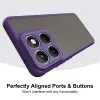 Phonesta AirFrost Back Cover hoesje voor Motorola Edge 70 Fusion - Mat Paars 4