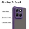Phonesta AirFrost Back Cover hoesje voor Motorola Edge 70 Fusion - Mat Paars 6