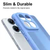 Phonesta AirFrost Back Cover hoesje voor Motorola Edge 70 Fusion - Mat Sapphire Blue 5