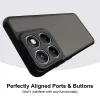 Phonesta AirFrost Back Cover hoesje voor Motorola Edge 70 Fusion - Mat Zwart 4