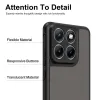 Phonesta AirFrost Back Cover hoesje voor Motorola Edge 70 Fusion - Mat Zwart 6