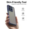 Phonesta AirFrost Back Cover hoesje voor Motorola Moto G47/G37/G37 Power - Mat Blauw 1