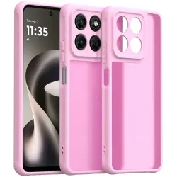 Phonesta AirFrost Back Cover hoesje voor Motorola Moto G47/G37/G37 Power - Mat Bubblegum Pink