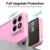 Phonesta AirFrost Back Cover hoesje voor Motorola Moto G47/G37/G37 Power - Mat Bubblegum Pink 2