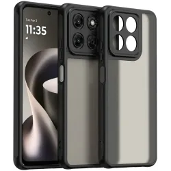 Phonesta AirFrost Back Cover hoesje voor Motorola Moto G47/G37/G37 Power - Mat Zwart