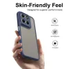 Phonesta AirFrost Back Cover hoesje voor Motorola Moto G87/G77/G76 - Mat Blauw 1