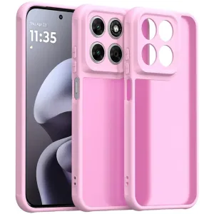 Phonesta AirFrost Back Cover hoesje voor Motorola Moto G87/G77/G76 - Mat Bubblegum Pink
