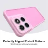 Phonesta AirFrost Back Cover hoesje voor Motorola Moto G87/G77/G76 - Mat Bubblegum Pink 4