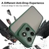 Phonesta AirFrost Back Cover hoesje voor Motorola Moto G87/G77/G76 - Mat Groen 3