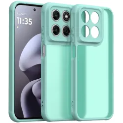 Phonesta AirFrost Back Cover hoesje voor Motorola Moto G87/G77/G76 - Mat Ice Blue