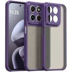 Phonesta AirFrost Back Cover hoesje voor Motorola Moto G87/G77/G76 - Mat Paars