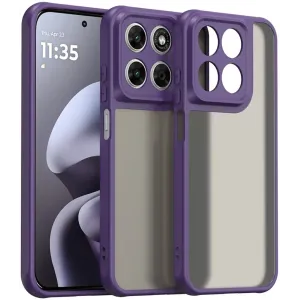 Phonesta AirFrost Back Cover hoesje voor Motorola Moto G87/G77/G76 - Mat Paars