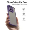 Phonesta AirFrost Back Cover hoesje voor Motorola Moto G87/G77/G76 - Mat Paars 1