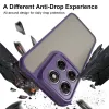 Phonesta AirFrost Back Cover hoesje voor Motorola Moto G87/G77/G76 - Mat Paars 3