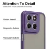 Phonesta AirFrost Back Cover hoesje voor Motorola Moto G87/G77/G76 - Mat Paars 6