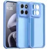Phonesta AirFrost Back Cover hoesje voor Motorola Moto G87/G77/G76 - Mat Sapphire Blue 0