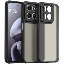Phonesta AirFrost Back Cover hoesje voor Motorola Moto G87/G77/G76 - Mat Zwart