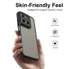 Phonesta AirFrost Back Cover hoesje voor Motorola Moto G87/G77/G76 - Mat Zwart 1