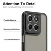 Phonesta AirFrost Back Cover hoesje voor Motorola Moto G87/G77/G76 - Mat Zwart 6