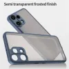 Phonesta AirFrost Back Cover hoesje voor Nothing Phone (3a) Lite - Mat Blauw 3