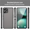 Phonesta AirFrost Back Cover hoesje voor Nothing Phone (3a) Lite - Mat Zwart 9