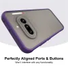 Phonesta AirFrost Back Cover hoesje voor Nothing Phone (4a) - Mat Paars 4