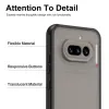 Phonesta AirFrost Back Cover hoesje voor Nothing Phone (4a) - Mat Zwart 6