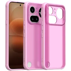Phonesta AirFrost Back Cover hoesje voor Nothing Phone (4a) Pro - Mat Bubblegum Pink