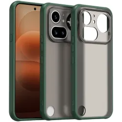 Phonesta AirFrost Back Cover hoesje voor Nothing Phone (4a) Pro - Mat Groen