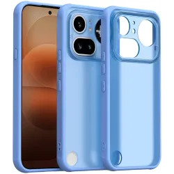 Phonesta AirFrost Back Cover hoesje voor Nothing Phone (4a) Pro - Mat Sapphire Blue