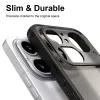 Phonesta AirFrost Back Cover hoesje voor Nothing Phone (4a) Pro - Mat Zwart 5