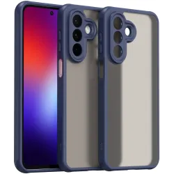 Phonesta AirFrost Back Cover hoesje voor Samsung Galaxy A27 - Mat Blauw