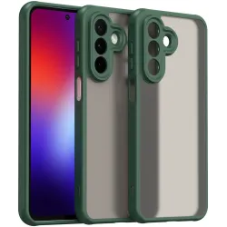 Phonesta AirFrost Back Cover hoesje voor Samsung Galaxy A27 - Mat Groen