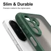 Phonesta AirFrost Back Cover hoesje voor Samsung Galaxy A27 - Mat Groen 5