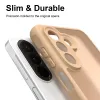 Phonesta AirFrost Back Cover hoesje voor Samsung Galaxy A27 - Mat Sandstone Beige 5