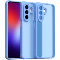 Phonesta AirFrost Back Cover hoesje voor Samsung Galaxy A27 - Mat Sapphire Blue