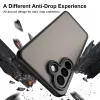 Phonesta AirFrost Back Cover hoesje voor Samsung Galaxy A27 - Mat Zwart 3