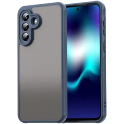Phonesta AirFrost Back Cover hoesje voor Samsung Galaxy A37 - Mat Blauw