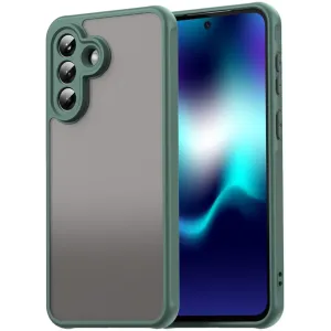 Phonesta AirFrost Back Cover hoesje voor Samsung Galaxy A37 - Mat Groen