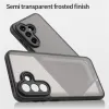 Phonesta AirFrost Back Cover hoesje voor Samsung Galaxy A37 - Mat Zwart 3