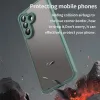 Phonesta AirFrost Back Cover hoesje voor Samsung Galaxy A57 - Mat Groen 2