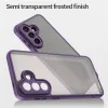 Phonesta AirFrost Back Cover hoesje voor Samsung Galaxy A57 - Mat Paars 3