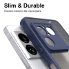 Phonesta AirFrost Back Cover hoesje voor Sony Xperia 1 VIII - Mat Blauw 5