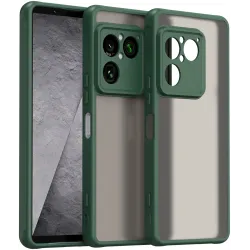 Phonesta AirFrost Back Cover hoesje voor Sony Xperia 1 VIII - Mat Groen