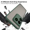 Phonesta AirFrost Back Cover hoesje voor Sony Xperia 1 VIII - Mat Groen 3