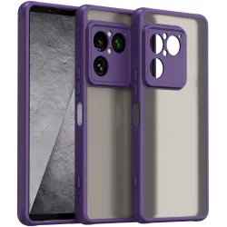 Phonesta AirFrost Back Cover hoesje voor Sony Xperia 1 VIII - Mat Paars