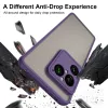 Phonesta AirFrost Back Cover hoesje voor Sony Xperia 1 VIII - Mat Paars 3